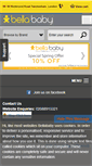 Mobile Screenshot of bellababy.co.uk